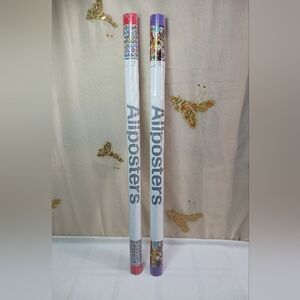 Lot Of 2-Pokemon Posters/ Halloween Party & All Time Favorites 22.375x34